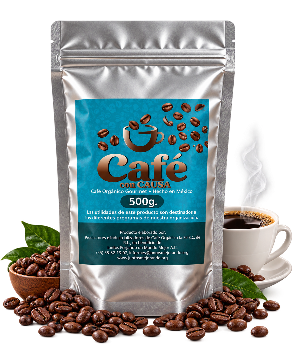 Café con Causa - Café Orgánico Gourmet 500g