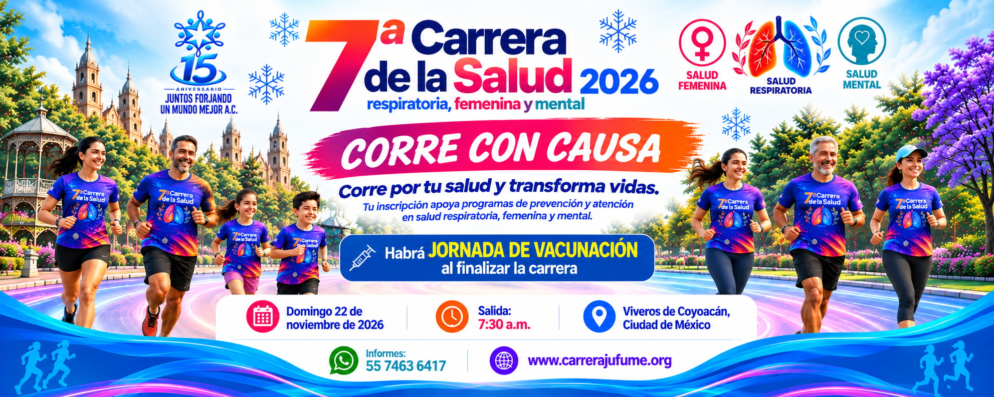 7a Carrera por la Salud 2026 - JUFUME